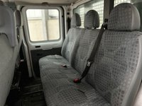USED 2013 13 FORD TRANSIT 350 DOUBLE CAB TIPPER 2.2 TDCI 125PS RWD - NO VAT 