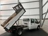 USED 2013 13 FORD TRANSIT 350 DOUBLE CAB TIPPER 2.2 TDCI 125PS RWD - NO VAT 