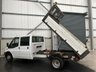 USED 2013 13 FORD TRANSIT 350 DOUBLE CAB TIPPER 2.2 TDCI 125PS RWD - NO VAT 