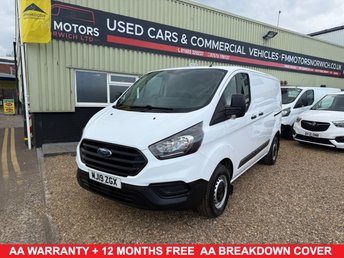 2019 FORD TRANSIT CUSTOM