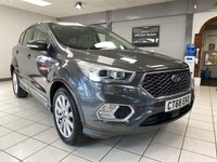 USED 2019 68 FORD KUGA 2.0 TDCi Vignale SUV 5dr Diesel Manual AWD Euro 6 (s/s) (180 ps) MAGNETIC GREY / 4 X 4 / 7 SERVICES / ELECTRIC TAIL / ELECTRIC, MEMORY, HEATED SEATS /TOUCHSCREEN APPLE CARPLAY & ANDROID AUTO / HEATED WINDSCREEN / ALL ROUND SENSORS / REVERSING CAMERA / PARK ASSIST / CASHMERE LEATHER / NAVIGATION / CRUISE CONTROL