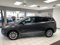 USED 2019 68 FORD KUGA 2.0 TDCi Vignale SUV 5dr Diesel Manual AWD Euro 6 (s/s) (180 ps) MAGNETIC GREY / 4 X 4 / 7 SERVICES / ELECTRIC TAIL / ELECTRIC, MEMORY, HEATED SEATS /TOUCHSCREEN APPLE CARPLAY & ANDROID AUTO / HEATED WINDSCREEN / ALL ROUND SENSORS / REVERSING CAMERA / PARK ASSIST / CASHMERE LEATHER / NAVIGATION / CRUISE CONTROL
