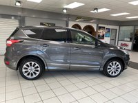 USED 2019 68 FORD KUGA 2.0 TDCi Vignale SUV 5dr Diesel Manual AWD Euro 6 (s/s) (180 ps) MAGNETIC GREY / 4 X 4 / 7 SERVICES / ELECTRIC TAIL / ELECTRIC, MEMORY, HEATED SEATS /TOUCHSCREEN APPLE CARPLAY & ANDROID AUTO / HEATED WINDSCREEN / ALL ROUND SENSORS / REVERSING CAMERA / PARK ASSIST / CASHMERE LEATHER / NAVIGATION / CRUISE CONTROL