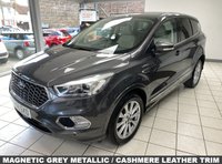USED 2019 68 FORD KUGA 2.0 TDCi Vignale SUV 5dr Diesel Manual AWD Euro 6 (s/s) (180 ps) MAGNETIC GREY / 4 X 4 / 7 SERVICES / ELECTRIC TAIL / ELECTRIC, MEMORY, HEATED SEATS /TOUCHSCREEN APPLE CARPLAY & ANDROID AUTO / HEATED WINDSCREEN / ALL ROUND SENSORS / REVERSING CAMERA / PARK ASSIST / CASHMERE LEATHER / NAVIGATION / CRUISE CONTROL