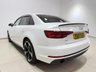 USED 2018 18 AUDI A4 1.4 TFSI Black Edition Saloon 4dr Petrol Manual Euro 6 (s/s) (150 ps) 17" ALLOYS | APPLE CARPLAY | NATIONWIDE DELIVERY