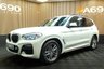 USED 2019 68 BMW X3 2.0 20i GPF M Sport SUV 5dr Petrol Auto xDrive Euro 6 (s/s) (184 ps) Rear Parking Camera