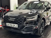 USED 2020 70 AUDI Q2 1.0 TFSI 30 Black Edition SUV 5dr Petrol Manual Euro 6 (s/s) (116 ps) 