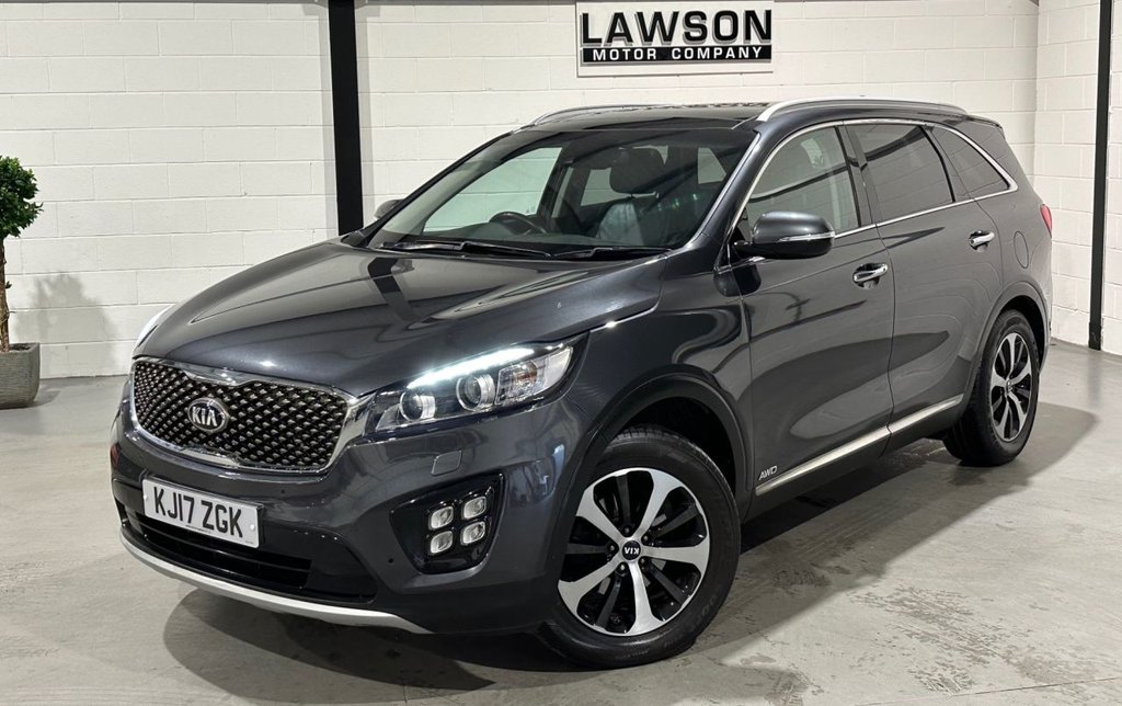 USED 2017 17 KIA SORENTO 2.2 CRDi KX-3 SUV 5dr Diesel Manual AWD Euro 6 (s/s) (197 bhp) 
