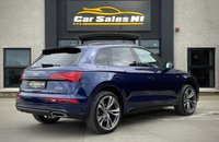 USED 2023 23 AUDI Q5 2.0 TDI 40 S line SUV 5dr Diesel S Tronic quattro Euro 6 (s/s) (204 ps) NAVARRA BLUE + C&S PACK + 360* PARKING CAMERA + MUCH MORE!!!