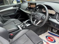 USED 2023 23 AUDI Q5 2.0 TDI 40 S line SUV 5dr Diesel S Tronic quattro Euro 6 (s/s) (204 ps) NAVARRA BLUE + C&S PACK + 360* PARKING CAMERA + MUCH MORE!!!