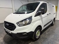 USED 2018 68 FORD TRANSIT CUSTOM 2.0 320 EcoBlue Panel Van 5dr Diesel Manual L1 H1 Euro 6 (105 ps) SWB Air conditioning-Rear camera-Cruise-Bluetooth-Park sensors-7 x Services Air conditioning Rear camera & Sensors Bluetooth Cruise