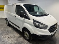 USED 2018 68 FORD TRANSIT CUSTOM 2.0 320 EcoBlue Panel Van 5dr Diesel Manual L1 H1 Euro 6 (105 ps) SWB Air conditioning-Rear camera-Cruise-Bluetooth-Park sensors-7 x Services Air conditioning Rear camera & Sensors Bluetooth Cruise