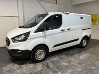 USED 2018 68 FORD TRANSIT CUSTOM 2.0 320 EcoBlue Panel Van 5dr Diesel Manual L1 H1 Euro 6 (105 ps) SWB Air conditioning-Rear camera-Cruise-Bluetooth-Park sensors-7 x Services Air conditioning Rear camera & Sensors Bluetooth Cruise