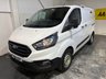 USED 2018 68 FORD TRANSIT CUSTOM 2.0 320 EcoBlue Panel Van 5dr Diesel Manual L1 H1 Euro 6 (105 ps) SWB Air conditioning-Rear camera-Cruise-Bluetooth-Park sensors-7 x Services Air conditioning Rear camera & Sensors Bluetooth Cruise