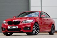 USED 2019 69 BMW 2 SERIES 2.0 220i GPF M Sport Auto Euro 6 (s/s) 2dr M SP PLUS-PRO NAV-H&K-ELEC STS