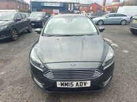 USED 2015 15 FORD FOCUS 1.0T EcoBoost Titanium Hatchback 5dr Petrol Manual Euro 6 (s/s) (125 ps) 3 MONTHS WARRANTY+RECENT SERVICE!!
