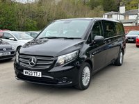 USED 2023 23 MERCEDES-BENZ VITO 2.0 114 CDI SELECT Tourer Double Cab 5dr Diesel G-Tronic RWD L3 Euro 6 (s/s) (136 ps) BY APPOINTMENT ONLY - Alloy Wheels, Air Con, Apple Car Play & Android Auto, Cruise Control, Tinted Glass.