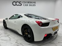 USED 2012 62 FERRARI 458 ITALIA DCT Ferrari Service History, 2 Keys, Massive Spec Including Nose Lift, Interior Carbon Fibre Trim, Full Size Spare Wheel, Black Decals, The Car Comes With 12 Months MOT & 3 Months Warranty, Finance & Extended Warranty Available