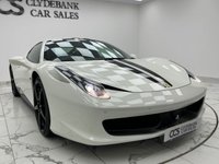 USED 2012 62 FERRARI 458 ITALIA DCT Ferrari Service History, 2 Keys, Massive Spec Including Nose Lift, Interior Carbon Fibre Trim, Full Size Spare Wheel, Black Decals, The Car Comes With 12 Months MOT & 3 Months Warranty, Finance & Extended Warranty Available