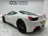 USED 2012 62 FERRARI 458 ITALIA DCT Ferrari Service History, 2 Keys, Massive Spec Including Nose Lift, Interior Carbon Fibre Trim, Full Size Spare Wheel, Black Decals, The Car Comes With 12 Months MOT & 3 Months Warranty, Finance & Extended Warranty Available