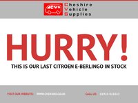 USED 2023 73 CITROEN E-BERLINGO 800 50kWh Driver Edition M Panel Van 5dr Electric Auto SWB (7.4kW Charger) (136 ps) AIR CON SAT NAV PDC REVERSE CAMERA