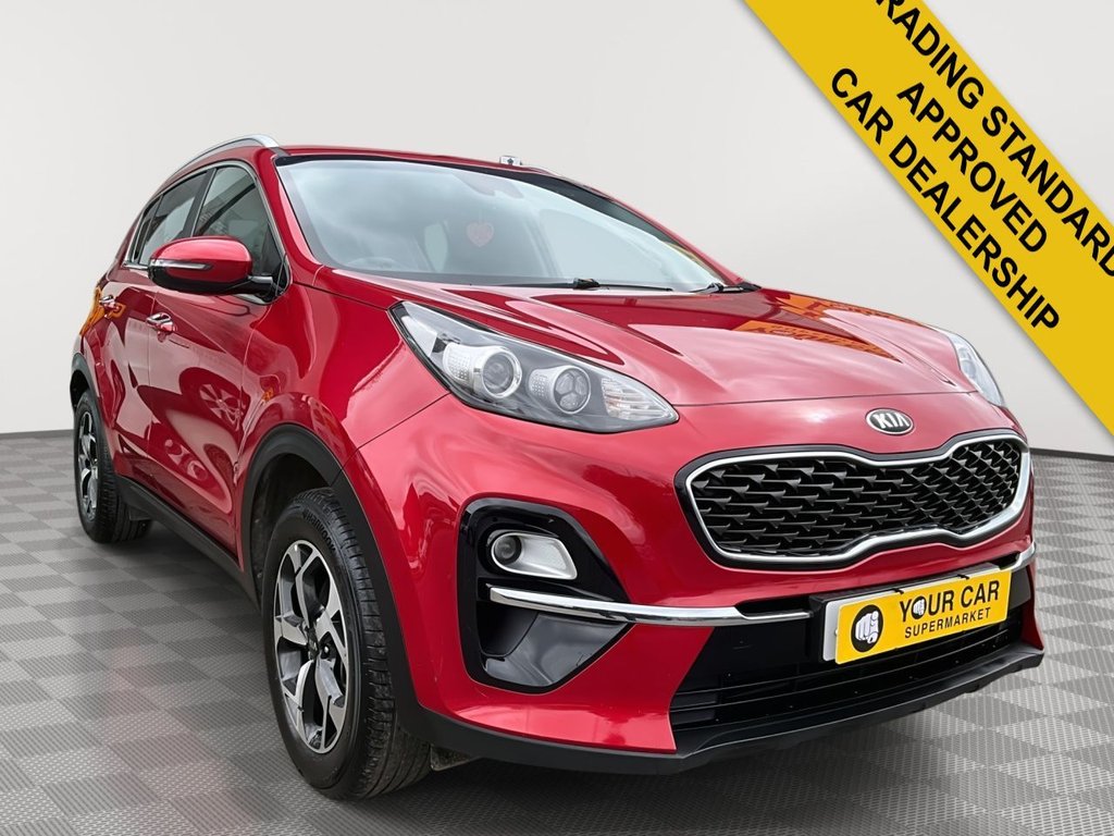 USED 2019 19 KIA SPORTAGE 1.6 GDi 2 SUV 5dr Petrol Manual Euro 6 (s/s) (130 bhp) 