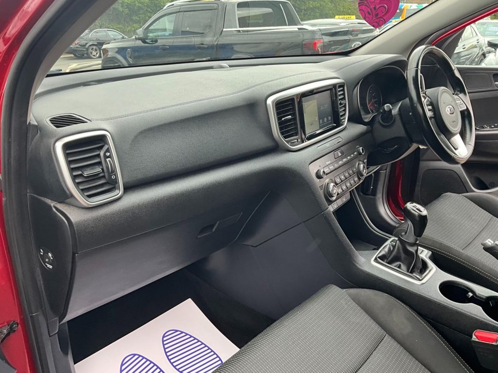 USED 2019 19 KIA SPORTAGE 1.6 GDi 2 SUV 5dr Petrol Manual Euro 6 (s/s) (130 bhp) 