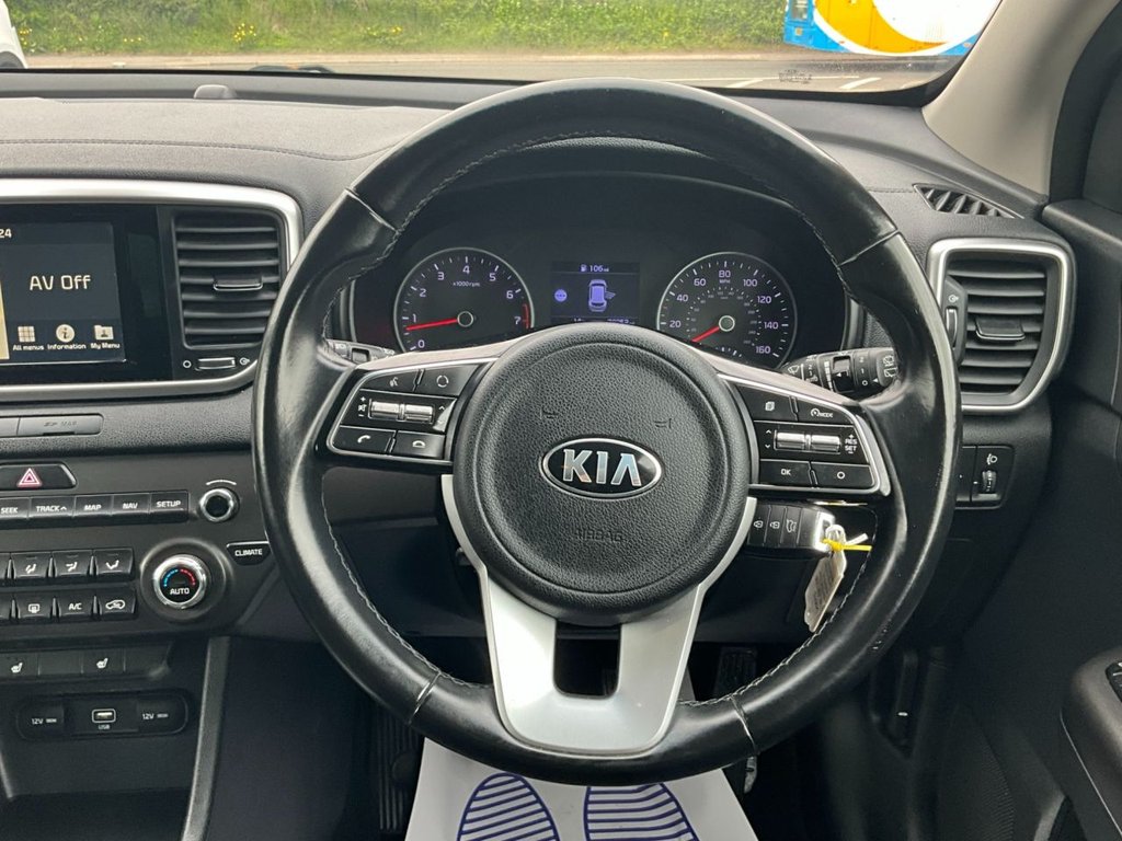 USED 2019 19 KIA SPORTAGE 1.6 GDi 2 SUV 5dr Petrol Manual Euro 6 (s/s) (130 bhp) 