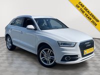 USED 2014 14 AUDI Q3 1.4 TFSI S line SUV 5dr Petrol S Tronic Euro 6 (s/s) (150 ps) Parking Sensors, Sat Nav