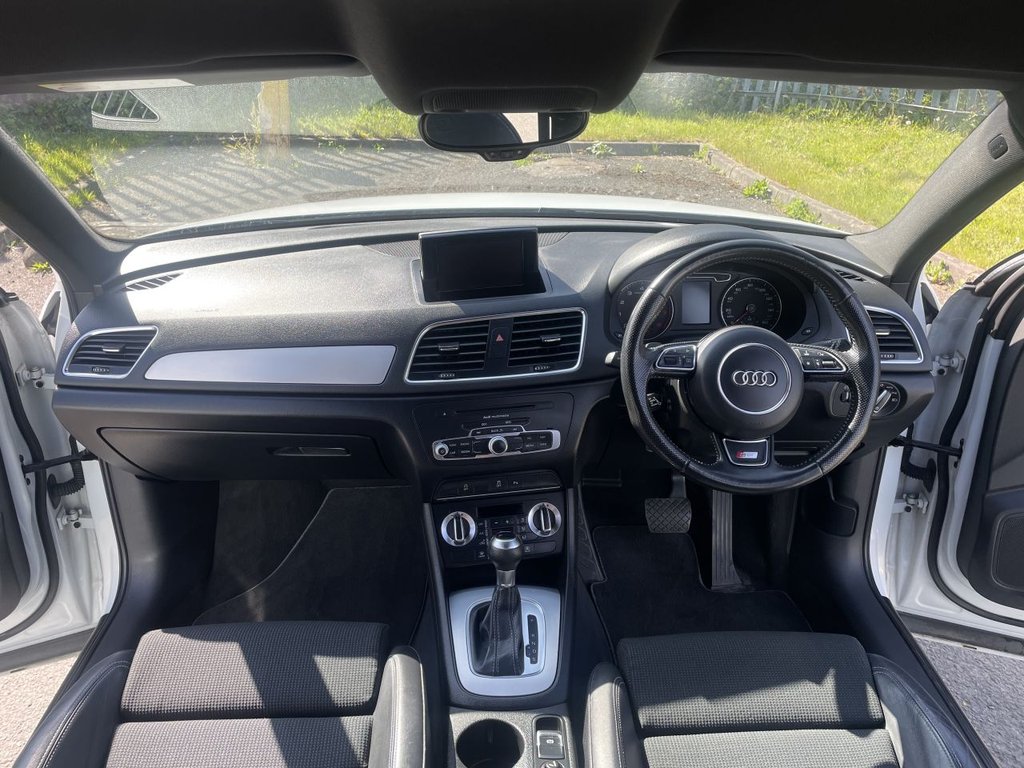USED 2014 14 AUDI Q3 1.4 TFSI S line SUV 5dr Petrol S Tronic Euro 6 (s/s) (150 ps) Parking Sensors, Sat Nav