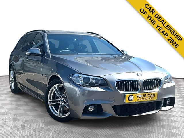 2016 66 BMW 5 SERIES 2.0 520d M Sport Touring 5dr Diesel Auto Euro 6 (s/s) (190 ps) AUTOMATIC