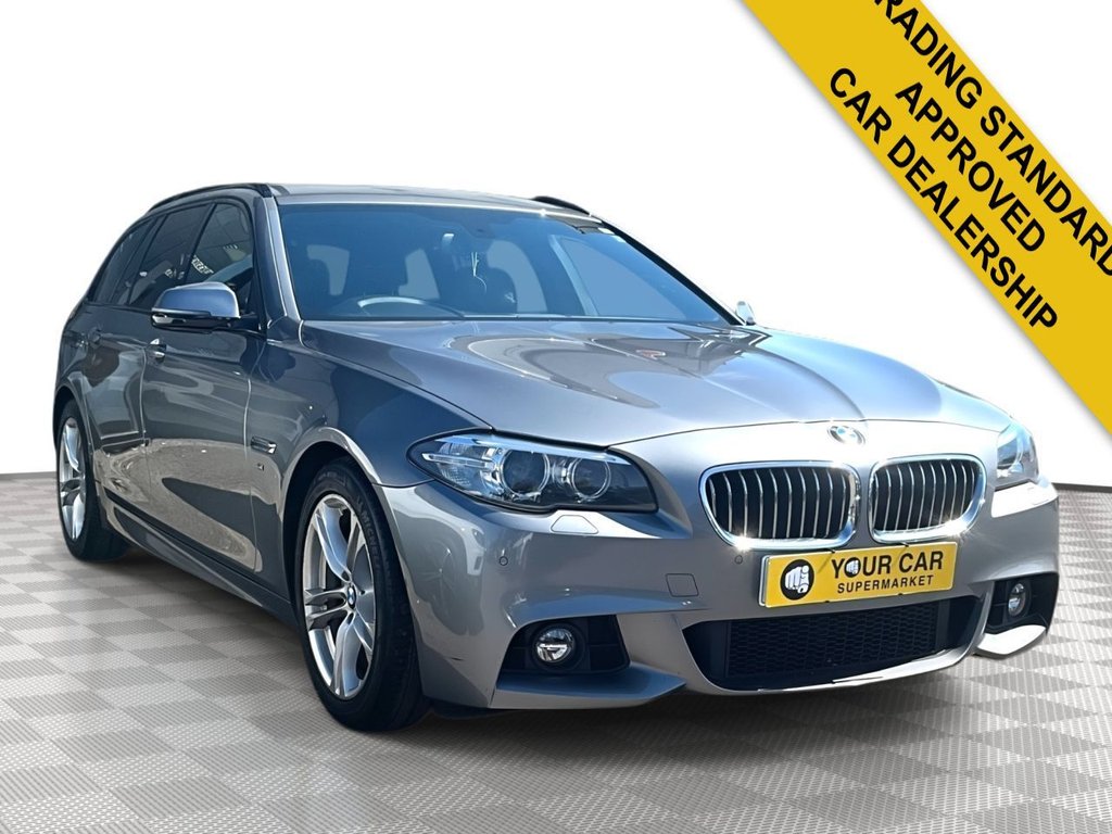 USED 2016 66 BMW 5 SERIES 2.0 520d M Sport Touring 5dr Diesel Auto Euro 6 (s/s) (190 ps) AUTOMATIC