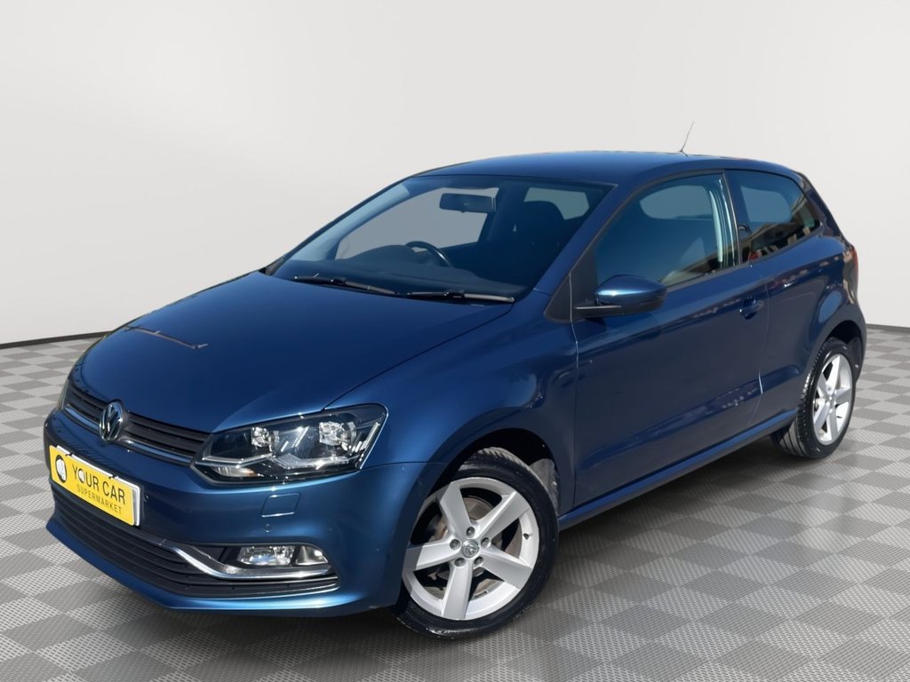 USED 2016 66 VOLKSWAGEN POLO 1.4 TDI BlueMotion Tech SEL Hatchback 3dr Diesel Manual Euro 6 (s/s) (90 ps) Parking Sensors, Bluetooth
