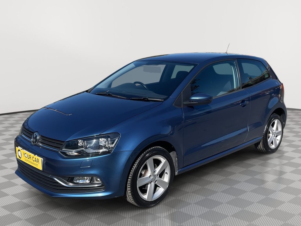 USED 2016 66 VOLKSWAGEN POLO 1.4 TDI BlueMotion Tech SEL Hatchback 3dr Diesel Manual Euro 6 (s/s) (90 ps) Parking Sensors, Bluetooth