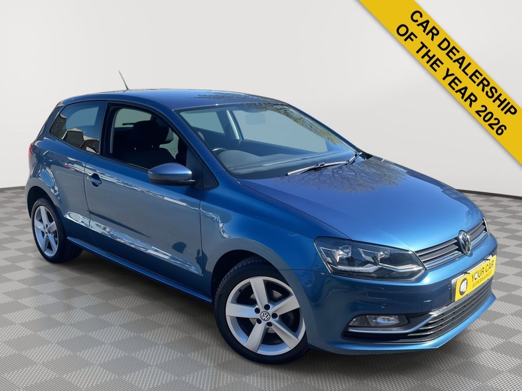 USED 2016 66 VOLKSWAGEN POLO 1.4 TDI BlueMotion Tech SEL Hatchback 3dr Diesel Manual Euro 6 (s/s) (90 ps) Parking Sensors, Bluetooth