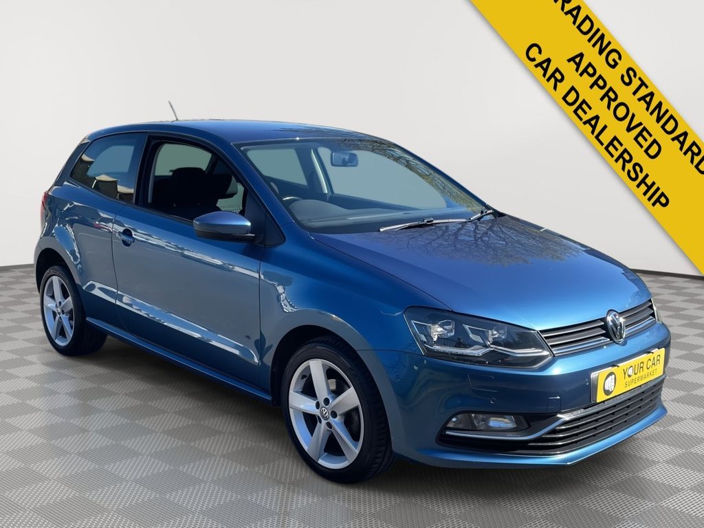 USED 2016 66 VOLKSWAGEN POLO 1.4 TDI BlueMotion Tech SEL Hatchback 3dr Diesel Manual Euro 6 (s/s) (90 ps) Parking Sensors, Bluetooth