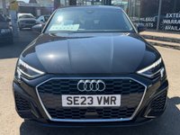 USED 2023 23 AUDI A3 1.5 TFSI 35 S line Saloon 4dr Petrol Manual Euro 6 (s/s) (150 ps) 