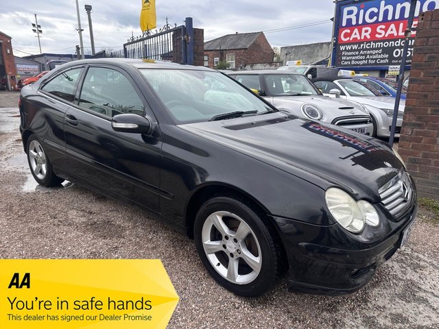 View our Mercedes-Benz C-Class 1.8 C180 Kompressor SE Coupe 2dr Petrol Manual (183 g/km, 143 bhp)