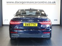 USED 2019 19 AUDI A6 SALOON 2.0 TDI 40 S line Saloon 4dr Diesel S Tronic Euro 6 (s/s) (204 ps) STYLISH S LINE A6 - COMES WITH A FABULOUS AUDI MAIN DEALER SERVICE HISTORY + SATELLITE NAVIGATION + APPLE CARPLAY / ANDROID AUTO + REAR VIEW CAMERA + BLUETOOTH PHONE AND MEDIA CONNECTIVITY + IN CAR ENTERTAINMENT WITH TOUCH SCREEN MEDIA DISPLAY + APPS CONTROL / WIFI NETWORK + AUTOMATIC LED HEADLIGHTS + DAB DIGITAL RADIO + DUAL ZONE CLIMATE CONTROL AIR CONDITIONING WITH TOUCH SCREEN DISPLAY + ECO STOP/START SYSTEM + SELECTABLE DRIVING MODES + FRONT AND REAR PARKING SENSORS + 19" ALLOY WHEELS + AUT