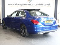 USED 2019 19 MERCEDES-BENZ C-CLASS 2.0 C220d Sport (Premium Plus) Saloon 4dr Diesel G-Tronic+ Euro 6 (s/s) (194 ps) HIGH SPECIFICATION PREMIUM PLUS LINE MERCEDES - COMES WITH A FULL SERVICE HISTORY + PANORAMIC SLIDING GLASS SUNROOF + VIRTUAL COCKPIT DIGITAL DASH DISPLAY + SATELLITE NAVIGATION + REAR VIEW CAMERA + PREMIUM PACKAGE + AUTOMATIC LED HEADLIGHTS + BLUETOOTH CONNECTIVITY + IN CAR ENTERTAINMENT WITH MEDIA DISPLAY + CRUISE CONTROL + ECO STOP/START SYSTEM + LEATHER MULTI FUNCTION STEERING WHEEL WITH PADDLE SHIFT GEAR SELECT + VOICE CONTROL + FRONT AND REAR PARKING SENSORS + DUAL ZONE CLIMATE CONTROL + A