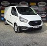 USED 2018 68 FORD TRANSIT CUSTOM 2.0 280 EcoBlue Panel Van 5dr Diesel Manual L1 H1 Euro 6 (105 ps) NO VAT VAN - EXCELLENT LOAD SPACE - LOW RATE FINANCE