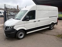 USED 2021 21 VOLKSWAGEN CRAFTER 2.0 TDI CR35 Startline MWB High Roof Panel van - AIR CON + ONE OWNER ONE OWNER + AIR CON + EURO 6