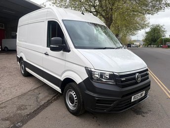 2021 VOLKSWAGEN CRAFTER 2.0 TDI CR35 Startline MWB High Roof Panel van - AIR CON + ONE OWNER &pound;20000.00