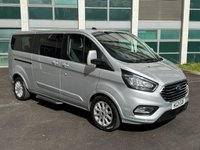 USED 2021 21 FORD TOURNEO CUSTOM 2.0 320 EcoBlue Titanium Minibus Double Cab 5dr Diesel Auto L2 Euro 6 (s/s) (130 ps) 