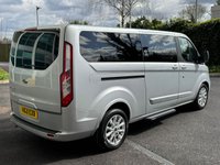 USED 2021 21 FORD TOURNEO CUSTOM 2.0 320 EcoBlue Titanium Minibus Double Cab 5dr Diesel Auto L2 Euro 6 (s/s) (130 ps) 