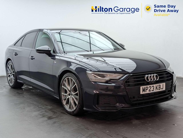 USED 2023 23 AUDI A6 2.0 A6 Black Edition 40 TFSI MHEV Semi-Auto 4dr CLICK & COLLECT/ HOME DELIVERY