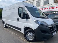 USED 2022 72 VAUXHALL MOVANO 2.2 CDTi 3500 BiTurbo Dynamic Panel Van 5dr Diesel Manual FWD L3 H2 Euro 6 (s/s) (140 ps) 1 Owner Media NAV CarPlay A/C