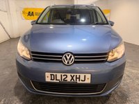 USED 2012 12 VOLKSWAGEN TOURAN 1.6 TDI SE MPV 5dr Diesel DSG Euro 5 (105 ps) Great Service History-2 Keys-Air Con