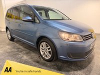USED 2012 12 VOLKSWAGEN TOURAN 1.6 TDI SE MPV 5dr Diesel DSG Euro 5 (105 ps) Great Service History-2 Keys-Air Con