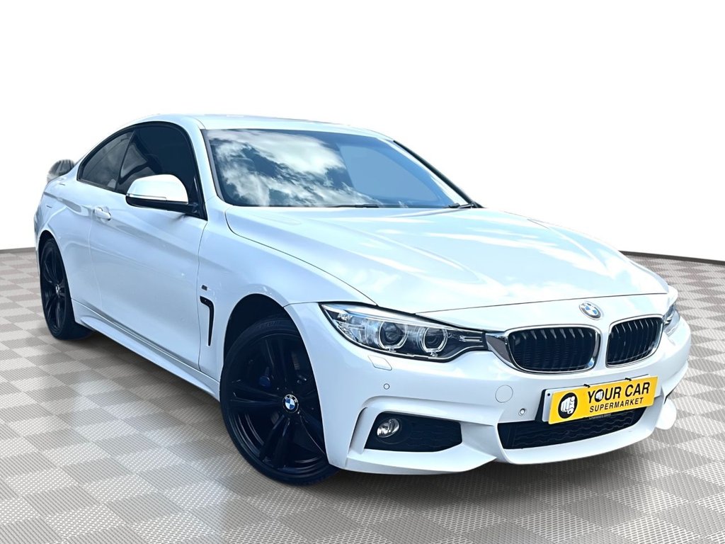 USED 2015 15 BMW 4 SERIES 3.0 430d M Sport Coupe 2dr Diesel Auto xDrive Euro 6 (s/s) (258 ps) STYLISH COUPE/LOW MILES